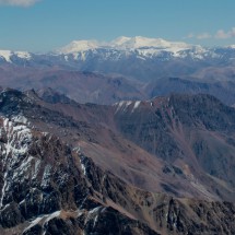 Cerro Mercedario is in the North - 2nd highest peak of the High Andes (6700 meters)